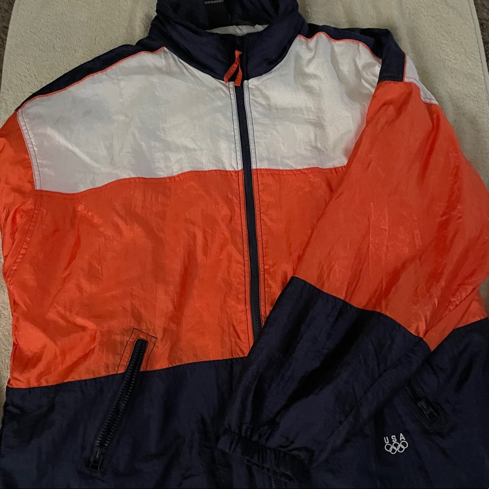 Vintage JC penny Olympics windbreaker